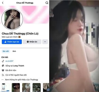 Chu có cặp vú khủng và dễ thương