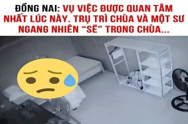 Clip sex của trụ trì chùa Từ Đức cực kỳ hấp dẫn đã bị rò rỉ