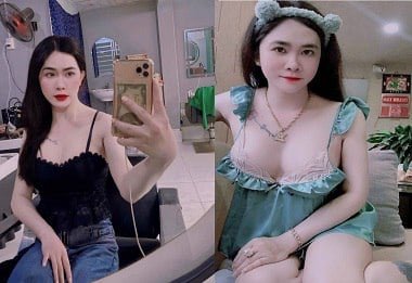 Thanh Vy tung hứng cùng gã trai trong khách sạn